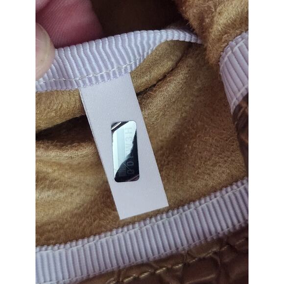 Jimmy Choo Rosabel Large Handbag Day Stainpea Mock Crock Nude Pre-owned Read!!! - Picture 9 of 16